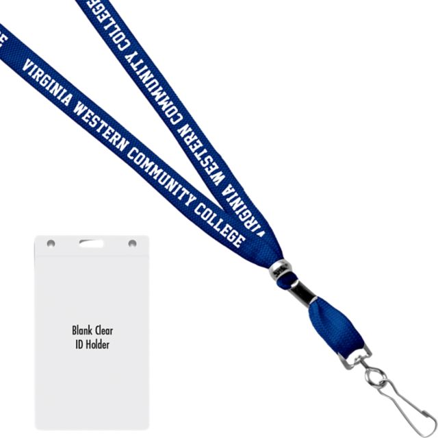 Virginia Western Community College Card Dispenser Lanyard