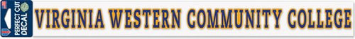 Virginia Western Community College 2'' x 17'' Perfect Cut Decal