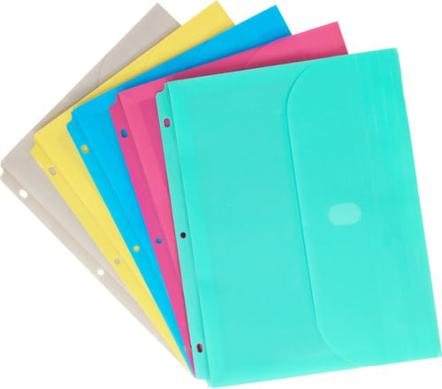 POLY BINDER PCK 1IN GUSST ASST