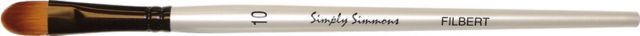 SIMPLY SIMMONS  BRUSH FILBERT 10