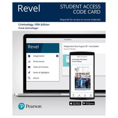 Revel Access Code for Criminology (Justice Series)