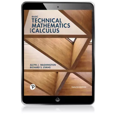 Pearson eText for Basic Technical Mathematics with Calculus -- Instant Access