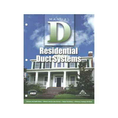 Residential Duct Systems Manual D