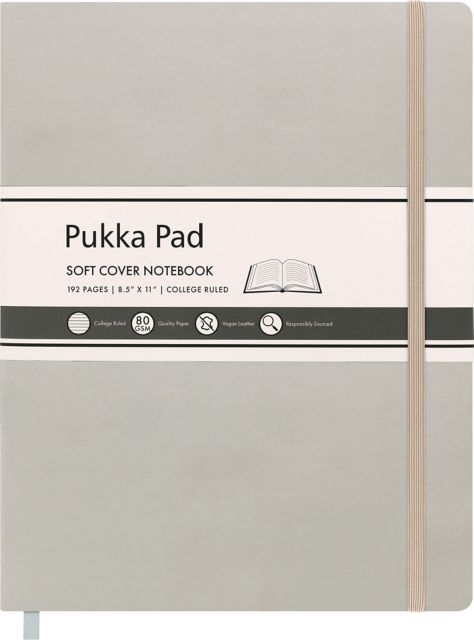 Pukka Soft Cvr 8.5x11 CR Oatml